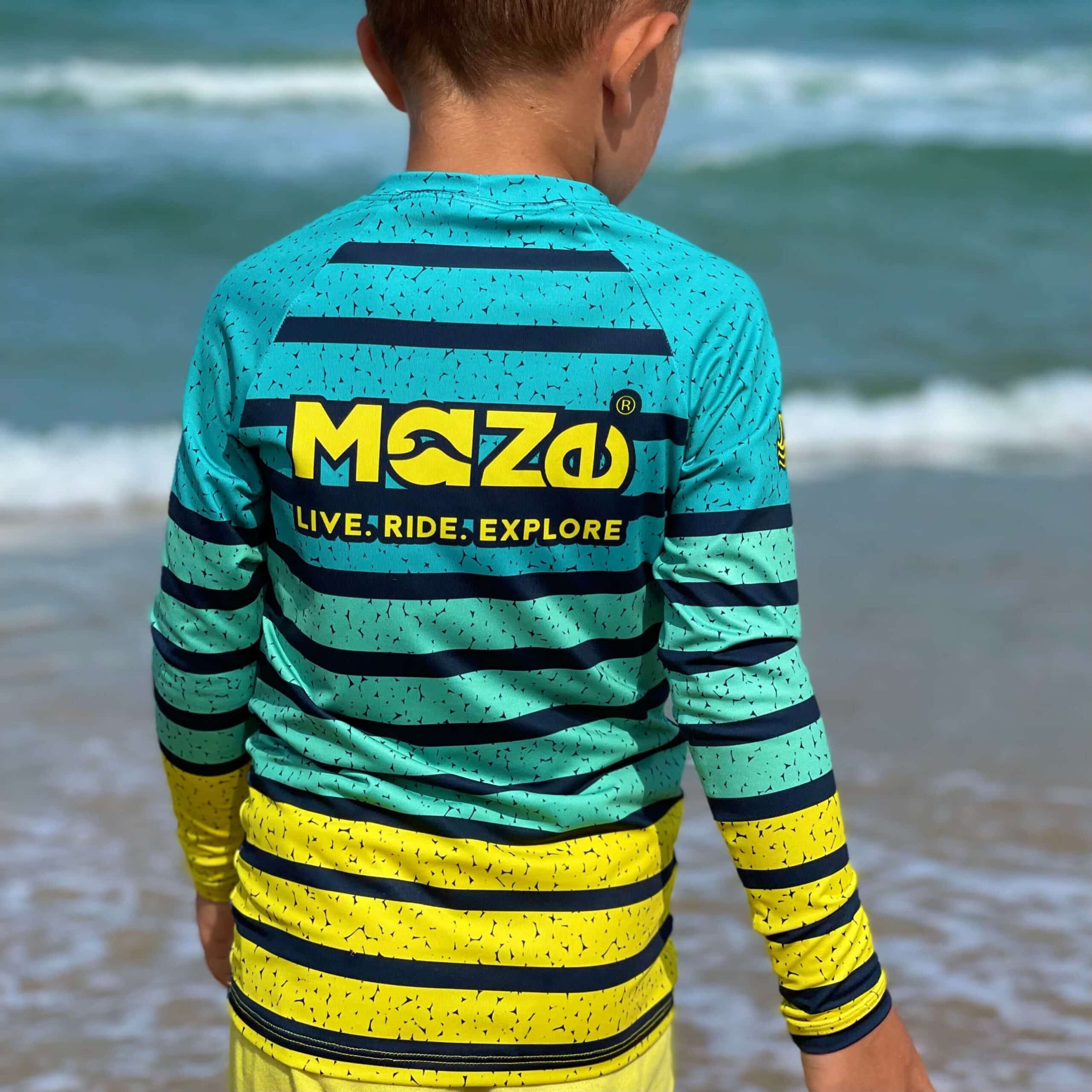 детска рашгард MAZE STRIPES