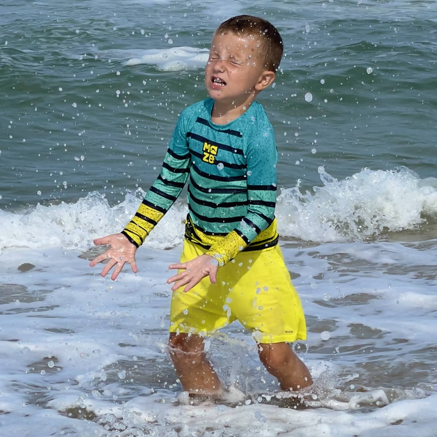 детска рашгард MAZE STRIPES