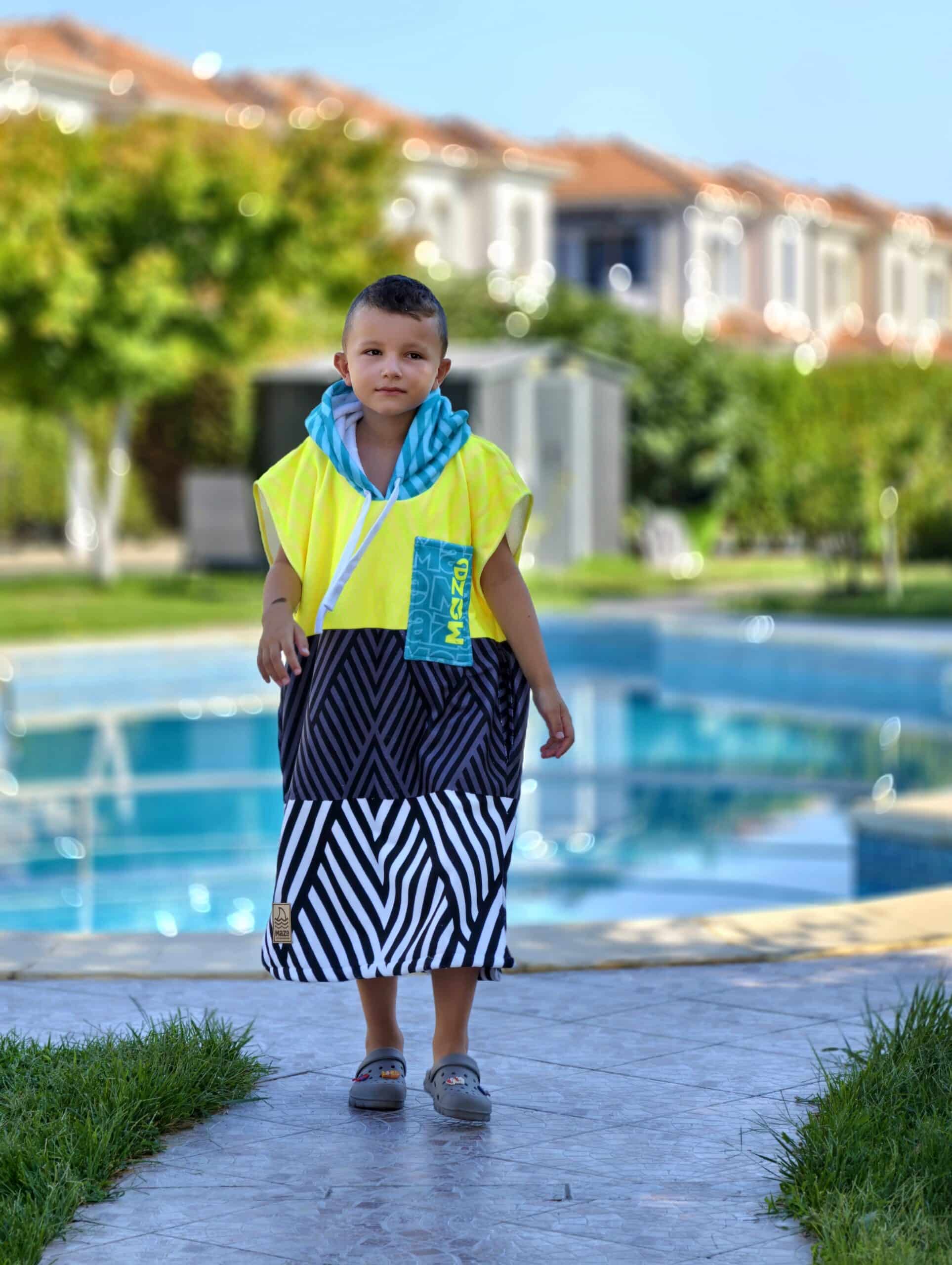 ПОНЧО MAZE BLUE LAGOON