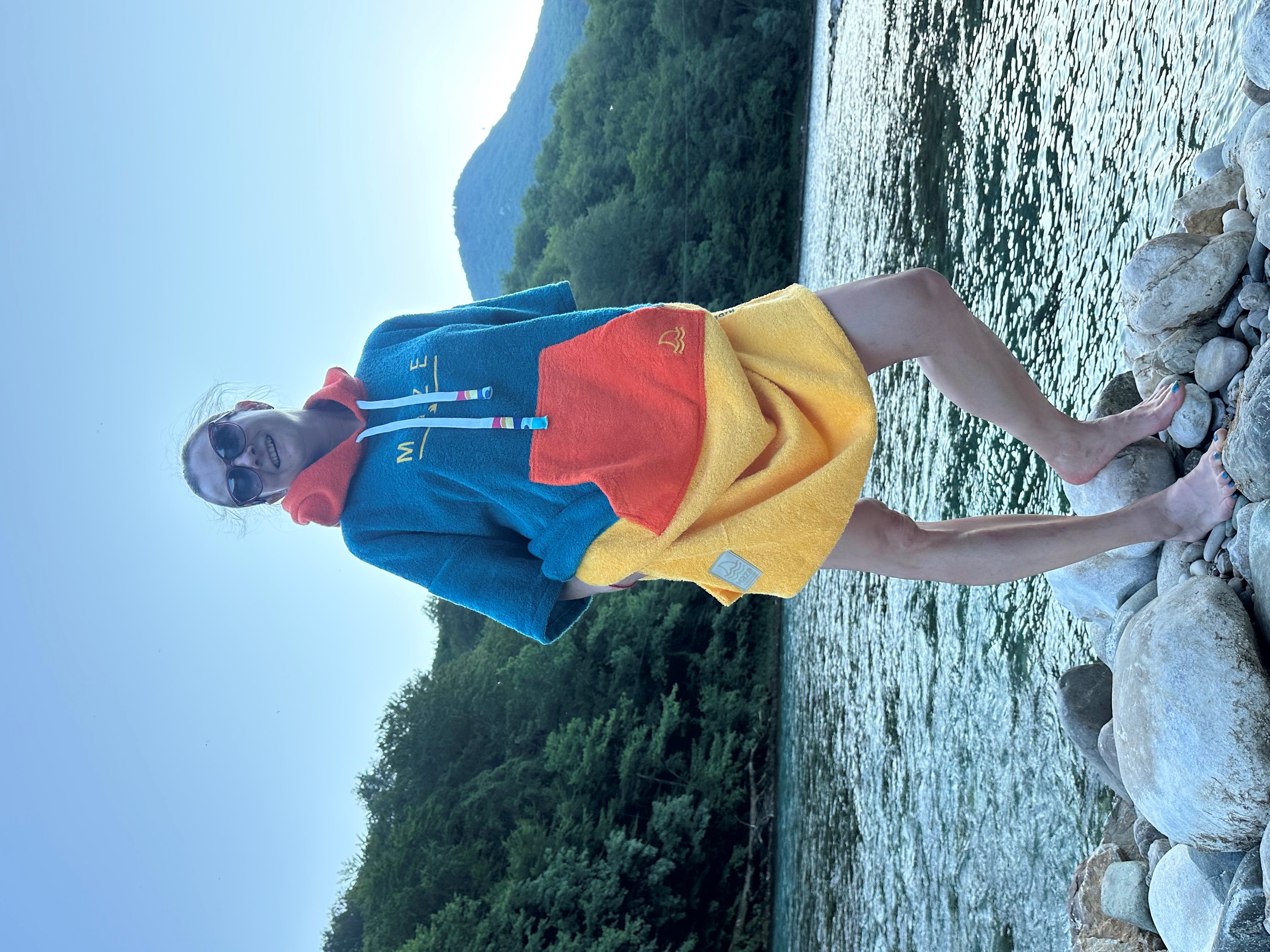 ПОНЧО MAZE GREEN YELLOW